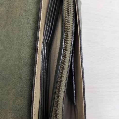 C'omodo+plust レザー 財布 ショルダー バッグ レディース