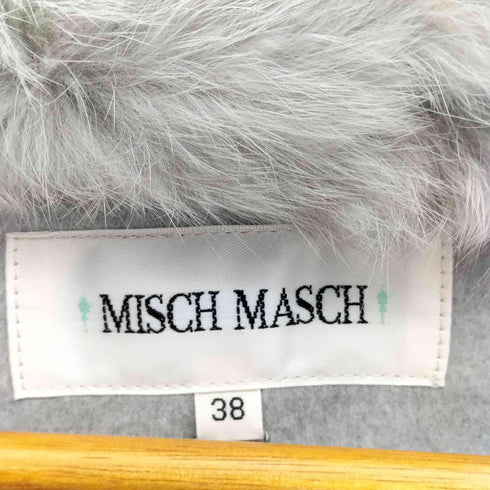 ミッシュマッシュ MISCH MASCH ラビットファー 襟付き ロングコート レディース JPN:M