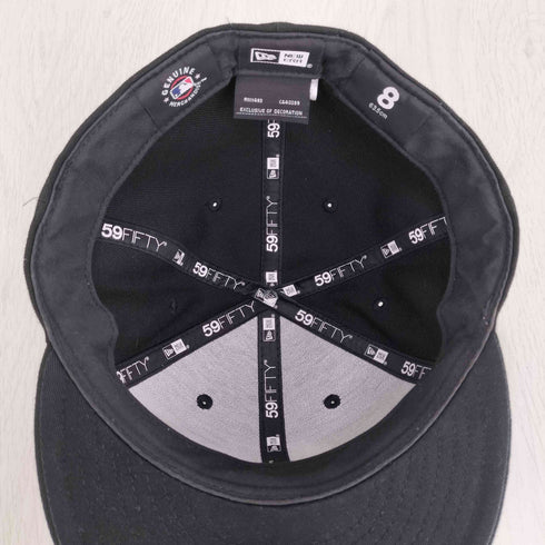 ニューエラ NEW ERA 59FIFTY フロント刺繍6パネルベースボールキャップ メンズ 8