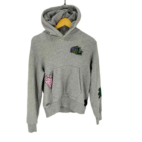 ラコステ LACOSTE コミックグラフィックスウェットパーカ メンズ import:S