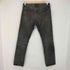 ダブルアールエルラルフローレン RRL RALPH LAUREN SLIM FITジップフライブラックデニムパンツ メンズ 30×30