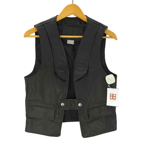 BRANDED GARMENTS ブランデッドガーメンツ 80-90S OLD USA製 カウレザー 牛革 ベスト メンズ 38