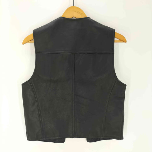 BRANDED GARMENTS ブランデッドガーメンツ 80-90S OLD USA製 カウレザー 牛革 ベスト メンズ 38