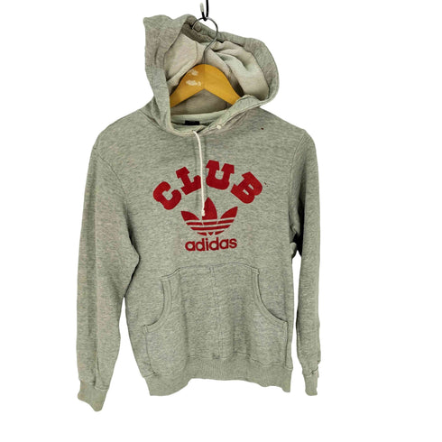 アディダス adidas 80S CLUB ADIDAS デサント製 プルオーバーパーカー レディース SS