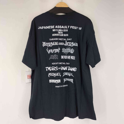 ギルダン GILDAN JAPANESE ASSULT FEST ヘヴィ・メタル・フェス S/S Tシャツ メンズ import:XXL