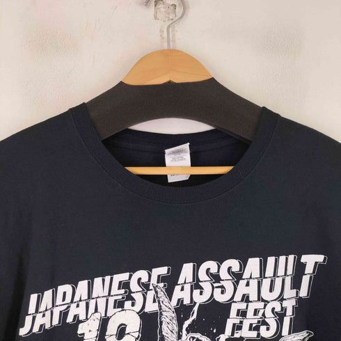 ギルダン GILDAN JAPANESE ASSULT FEST ヘヴィ・メタル・フェス S/S Tシャツ メンズ import:XXL