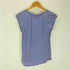 ポロジーンズカンパニーラルフローレン POLO JEANS COMPANY RALPH LAUREN 00S インパクト21期 コットン レーヨン レース インサイドアウト ハーフボタン S/S Tシャツ ピチT レディース import:M
