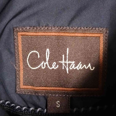 コールハーン COLE HAAN 2WAY ナイロン混 スタンドネック トレンチコート レディース import:S