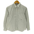 マドモアゼルノンノン mademoiselle NON NON L/S ラウンドカット クロップド ストライプ シャツ レディース JPN:M