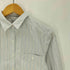 マドモアゼルノンノン mademoiselle NON NON L/S ラウンドカット クロップド ストライプ シャツ レディース JPN:M