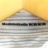マドモアゼルノンノン mademoiselle NON NON L/S ラウンドカット クロップド ストライプ シャツ レディース JPN:M