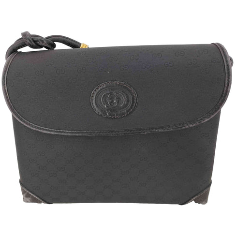 グッチ GUCCI OLD レザー インターロッキングG ショルダーバッグ メンズ