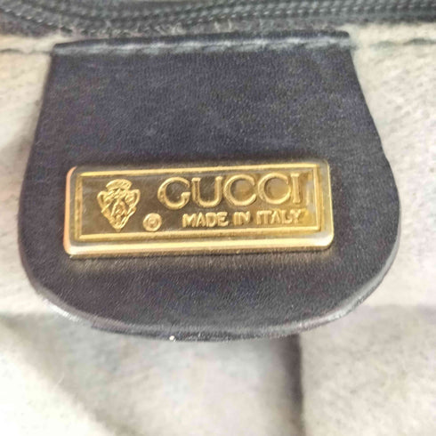グッチ GUCCI OLD レザー インターロッキングG ショルダーバッグ メンズ