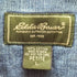 エディーバウアー Eddie Bauer インド綿 S/S シャンブレー デニム シャツ レディース import:L