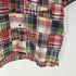 ギャップ Gap 00S 02SS 紺タグ OLD S/S パッチワーク マドラスチェック S/S シャツ 短丈 ボックス レディース 160