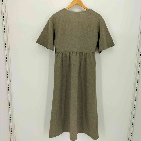 エフバイロッソアーバンリサーチ F by ROSSO URBAN RESEARCH 24SS ギャザー ウエストマーク S/S ワンピース レディース JPN:38