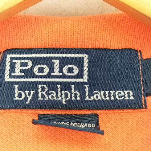 ポロバイラルフローレン Polo by RALPH LAUREN ポニー刺繍 半袖 ポロシャツ メンズ import:M