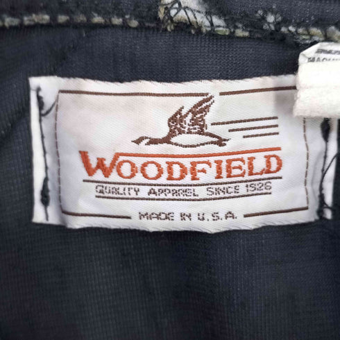 WOODFIELED 80-90s USA製 キルティング カモ柄ジャケット メンズ XL