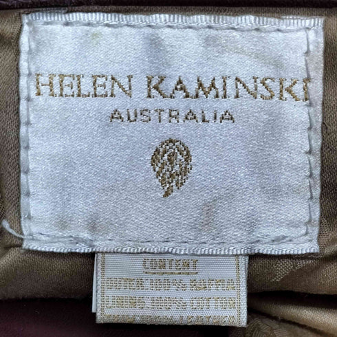 ヘレンカミンスキー HELEN KAMINSKI ラフィア レザー カゴ ワンショルダーバック レディース