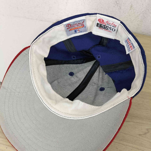 ニューエラ NEW ERA 90S USA製 THE 5950 PRO MODEL ダイアモンドコレクション ウール100 チームロゴ刺繍 ベースボールキャップ メンズ 6 3/4