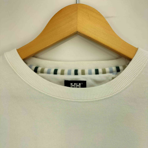 ヘリーハンセン HELLY HANSEN ロゴモザイクプリント L/S クルーネック スウェット レディース import:M