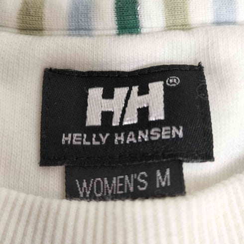 ヘリーハンセン HELLY HANSEN ロゴモザイクプリント L/S クルーネック スウェット レディース import:M