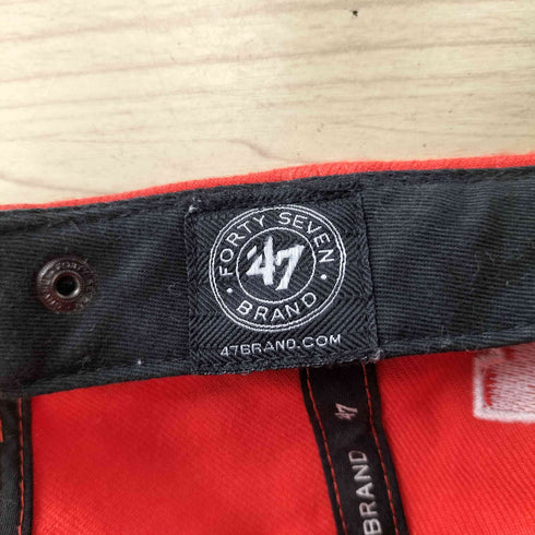 フォーティセブンブランド 47 BRAND NFL チームロゴ刺繍 6パネルキャップ メンズ