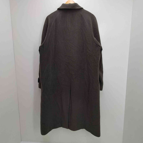 ダーバン DURBAN ANGOLA&WOOL アンゴラ混 ステンカラーコート メンズ LL