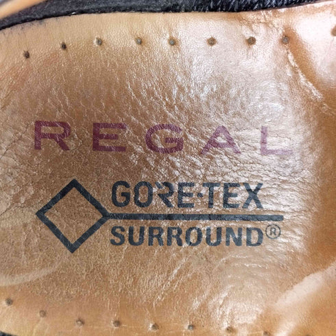 リーガル REGAL GORE-TEX SURROUND ストレートチップ レースアップ レザーシューズ メンズ JPN:26