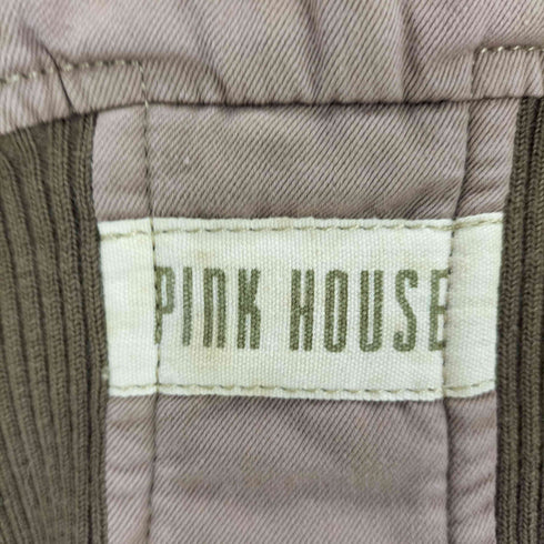 ピンクハウス PINK HOUSE 裏地キルティング ボンバージャケット レディース M