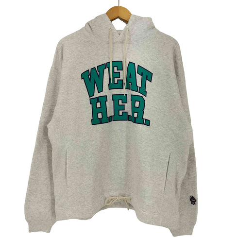オールウェイズ ALWAYTH 24aw WEAT H.E.R. Hoodie Ash メンズ JPN:M