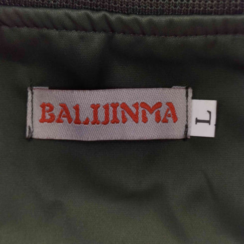 BALIJINMA ミリタリー フライト 刺繍ジャケット メンズ L