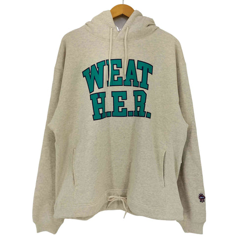 オールウェイズ ALWAYTH 24aw WEAT H.E.R. Hoodie Oatmeal メンズ JPN:M