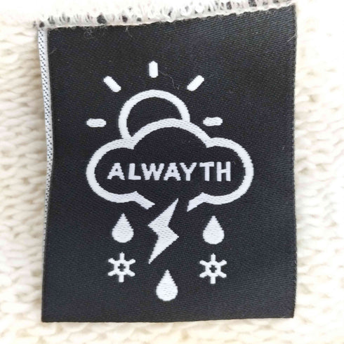 オールウェイズ ALWAYTH 24aw WEAT H.E.R. Hoodie Oatmeal メンズ JPN:M