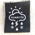 オールウェイズ ALWAYTH 24aw WEAT H.E.R. Hoodie Oatmeal メンズ JPN:M