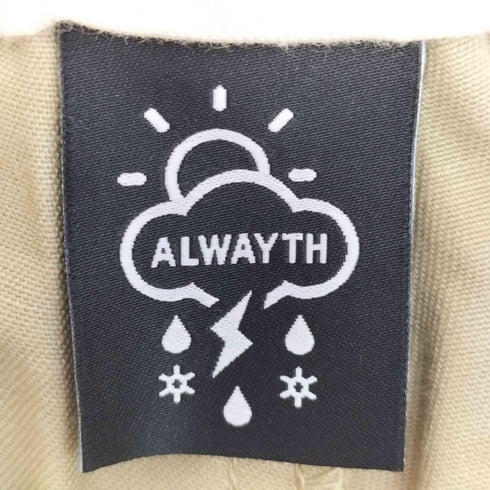 オールウェイズ ALWAYTH 25aw Troweather PT Beige メンズ JPN:L