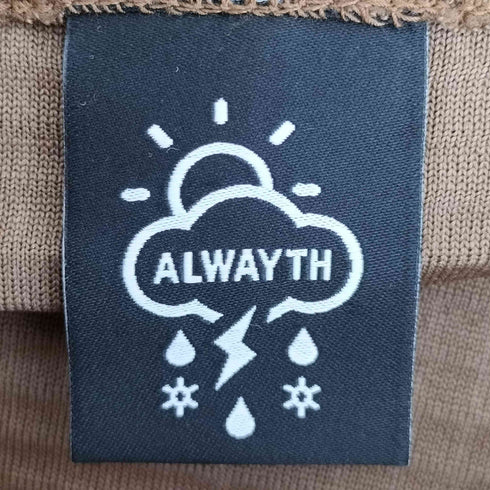 オールウェイズ ALWAYTH 24ss ACWCP L.2 Hoodie Brown メンズ JPN:M