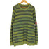 シーイー C.E STRIPE LOOSE WAFFLE MIX KNIT メンズ