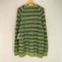 シーイー C.E STRIPE LOOSE WAFFLE MIX KNIT メンズ