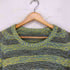 シーイー C.E STRIPE LOOSE WAFFLE MIX KNIT メンズ
