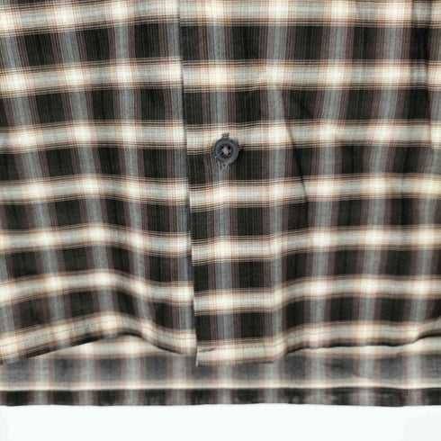 ザラ ZARA オンブレチェックシャツ メンズ M