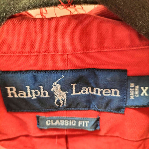ラルフローレン RALPH LAUREN CLASSIC FIT ボニー刺繍 シャツ メンズ XL