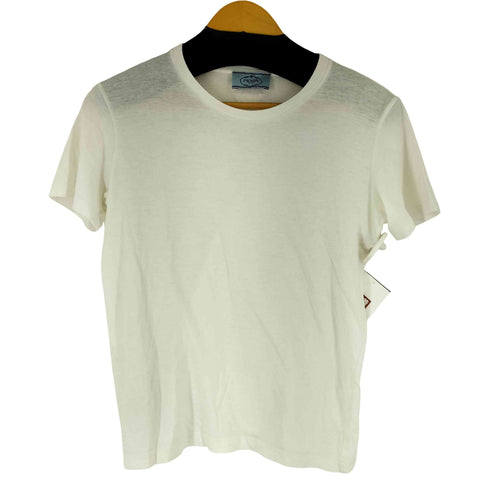 プラダ PRADA コットン S/S カットソー レディース import:S