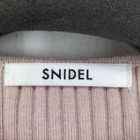 スナイデル snidel デザインフロントボタンニットワンピース レディース ONE SIZE