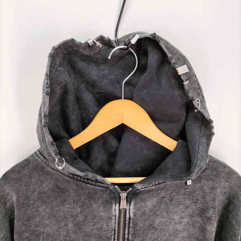 サプライヤー SUPPLIER VINTAGE WASH PIERCED ZIP HOODIE ラインストーン メンズ JPN:XL