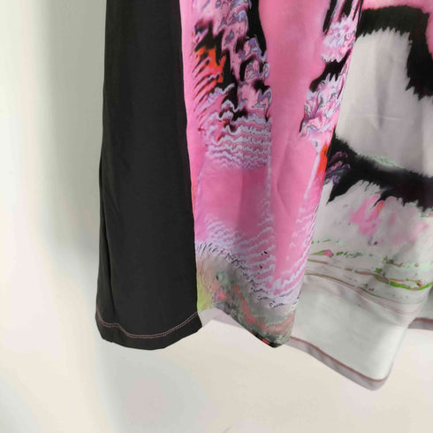 paolina russo 26SS Sport Loose Fit Short Sleeve Top グラフィックプリント ジャージ レディース import:M
