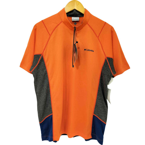 コロンビア Columbia ハーフジップ S/S カットソー メンズ JPN:XL