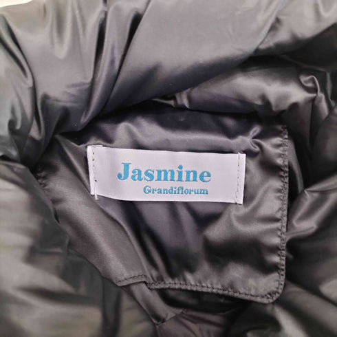 jasmine grandiflorum ジャスミングランディフローラム クロップド ダック ダウン ジップ スナップボタン ドローコード ジャケット レディース F