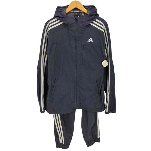 アディダス adidas 247 クロスジャケット デニムルック ストレッチ トラックパンツ セットアップ メンズ Xl XL