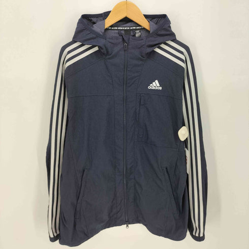 アディダス adidas 247 クロスジャケット デニムルック ストレッチ トラックパンツ セットアップ メンズ Xl XL